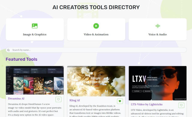 AI Creators Tools Directory