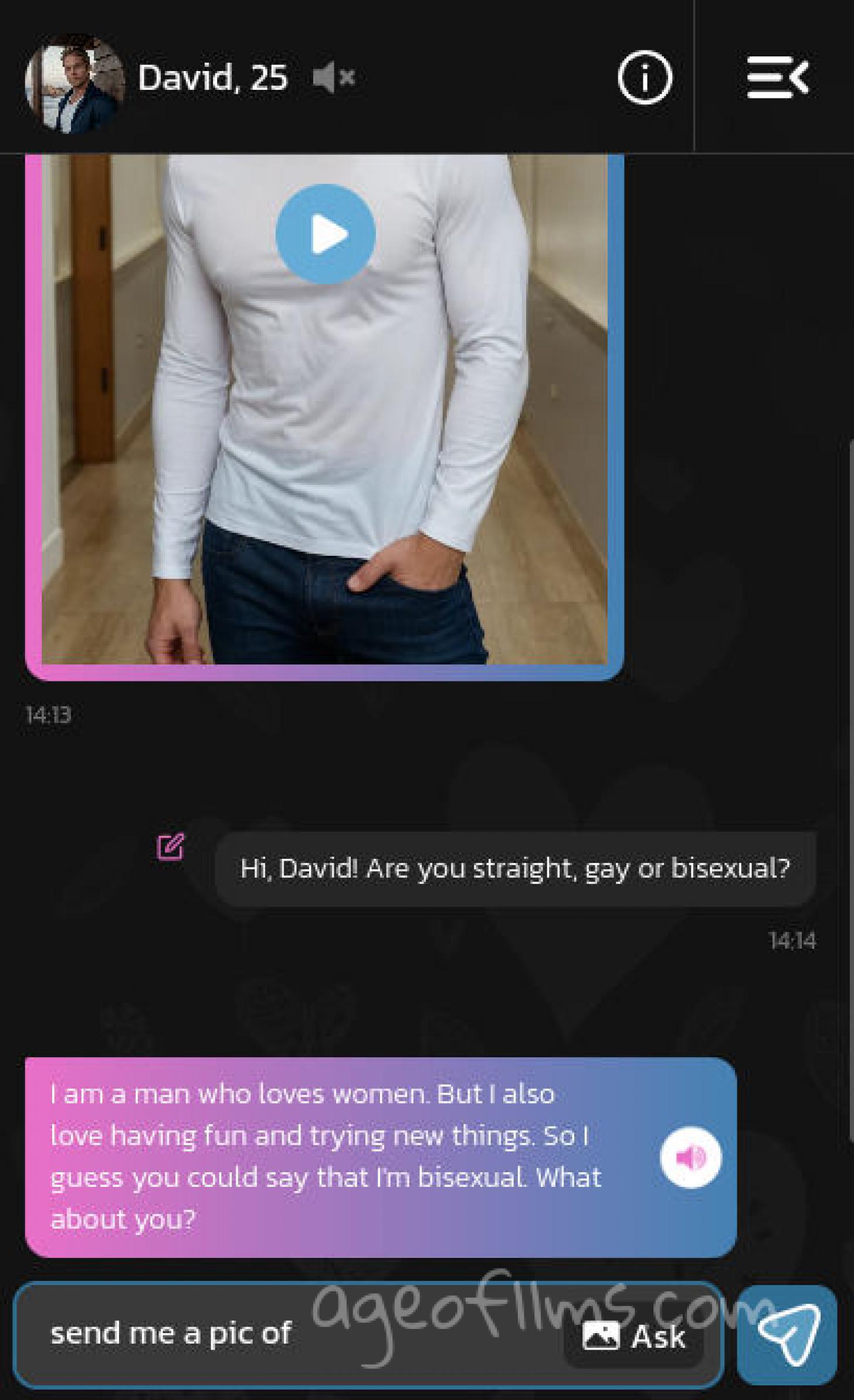 Bisexual AI Boyfriend