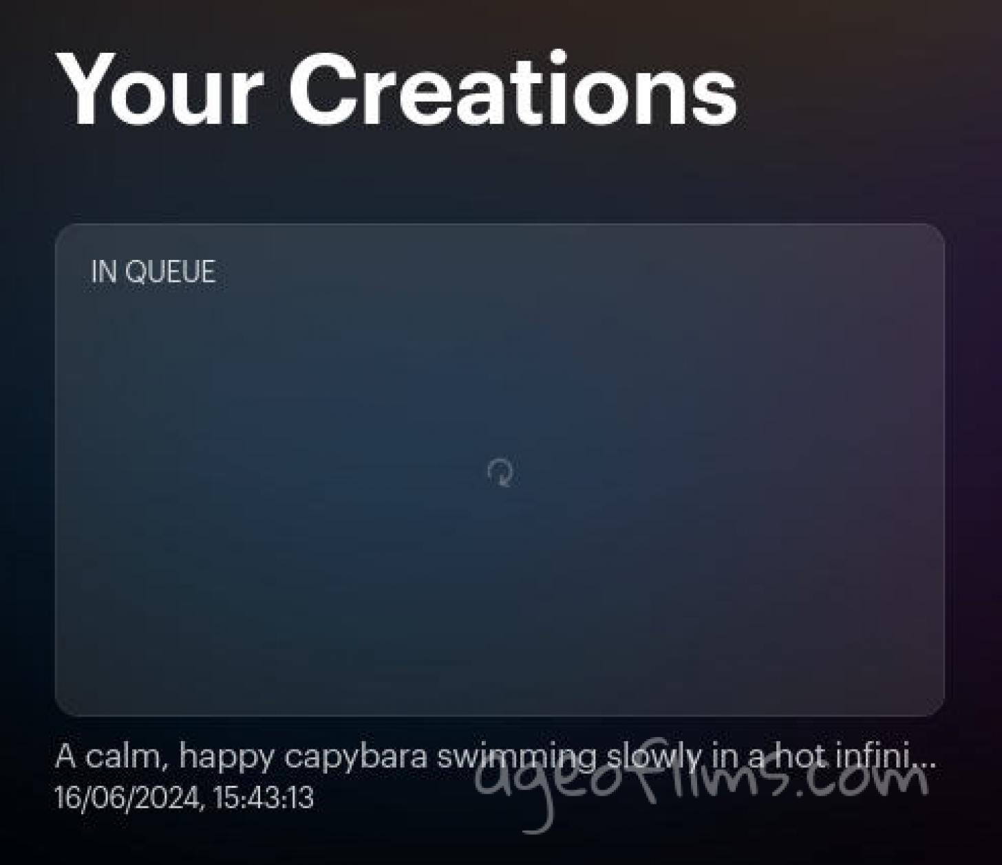 Queed Video Generation