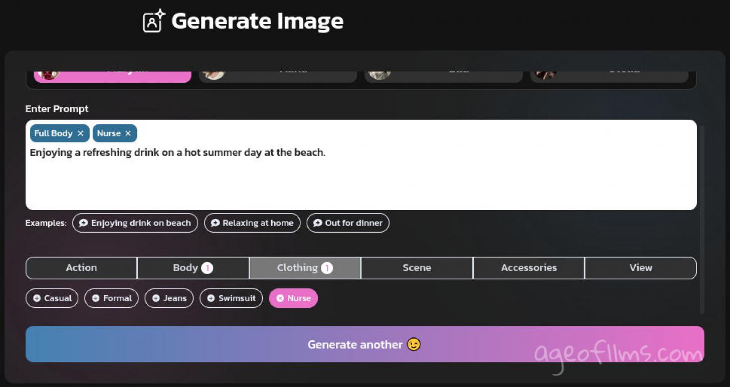 Image generator (Screenshot)