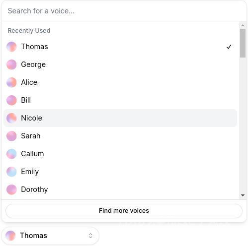 elevenlabs-premade-voices-list-menu