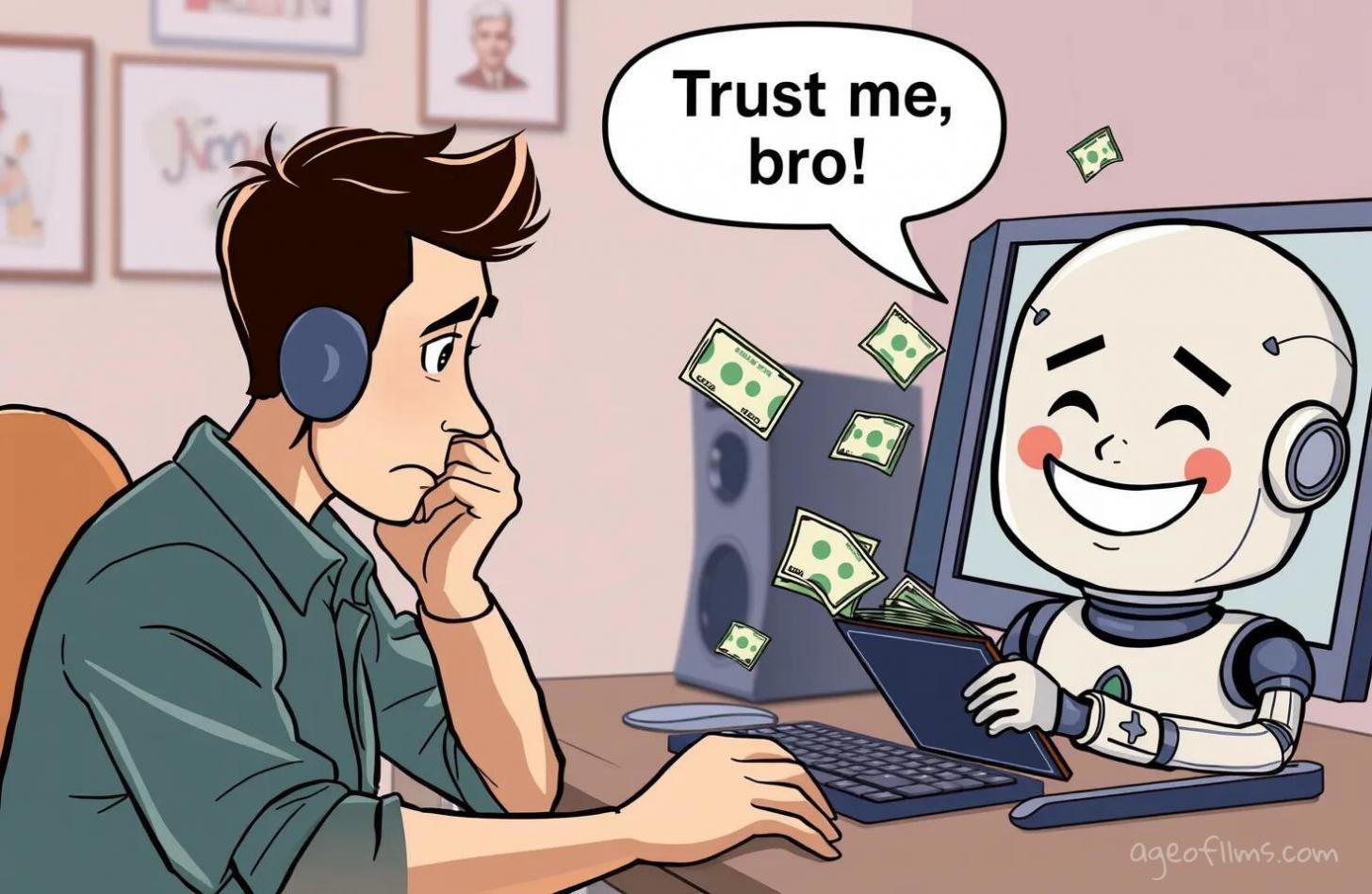 AI voice changing used for scamming people