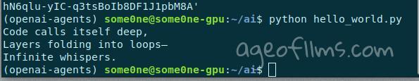 openai-agents-installation-test